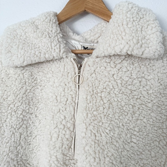 Show Me Your MuMu Kassidy Sherpa Half-Zip Sweater size S - Picture 5 of 11